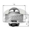 GATES TH01591G1 Thermostat, coolant
